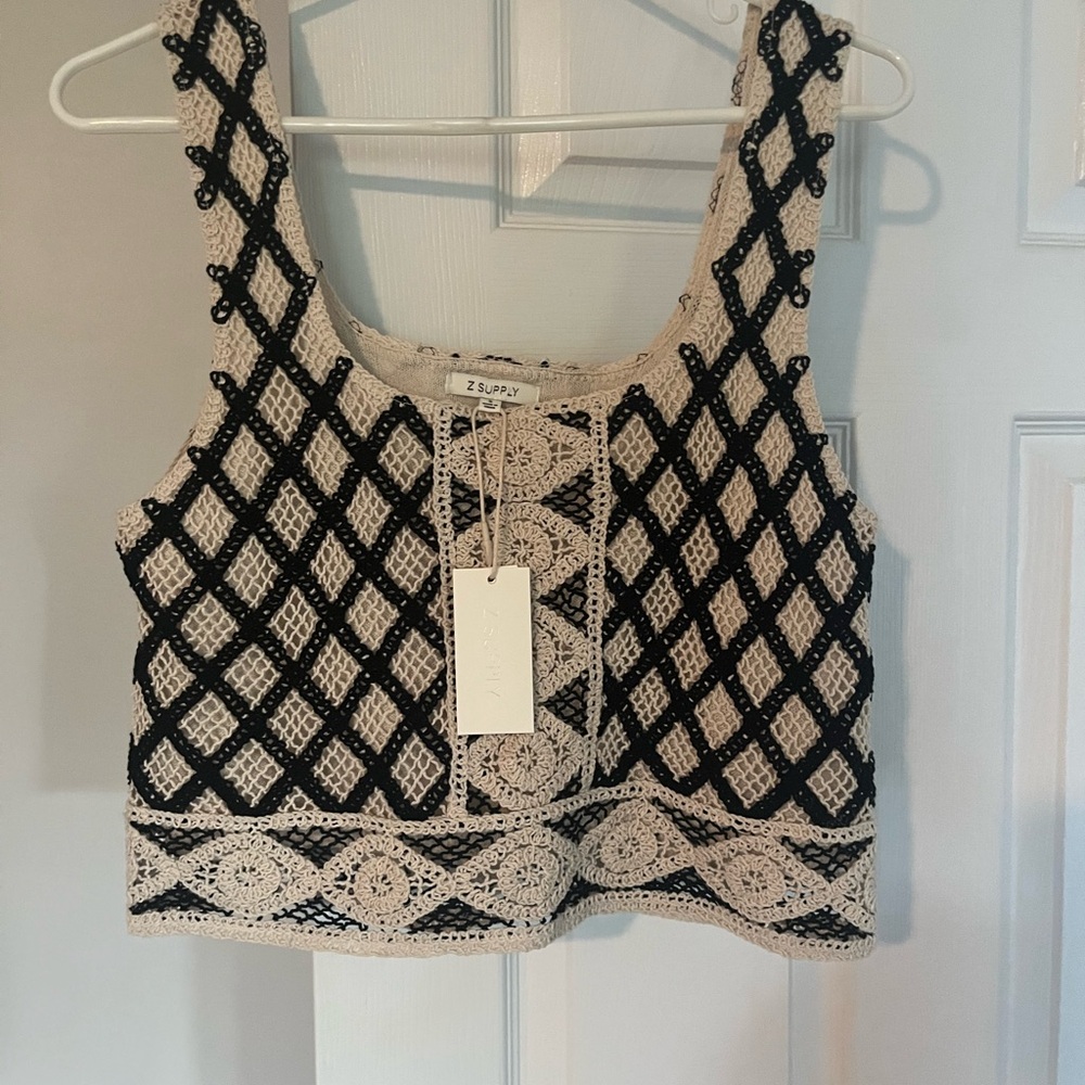 Z Supply Calle Crochet Tank